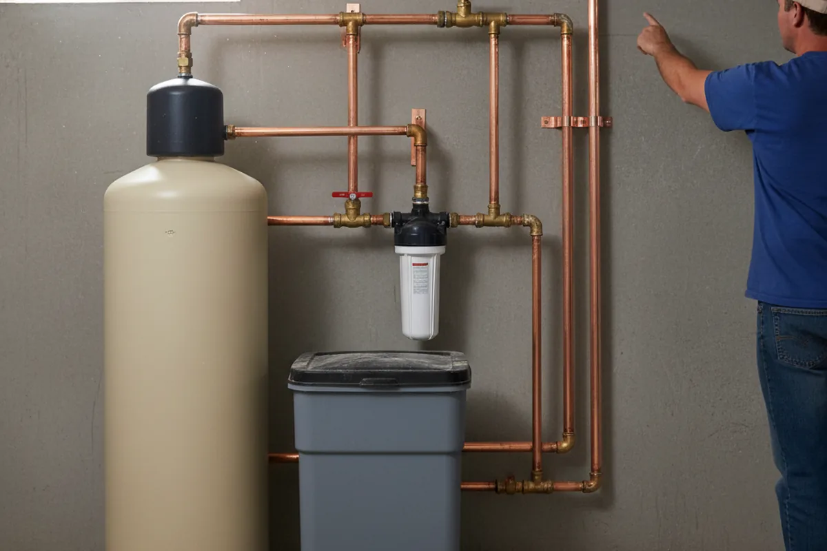 Whole-house water treatment system installed in Baker